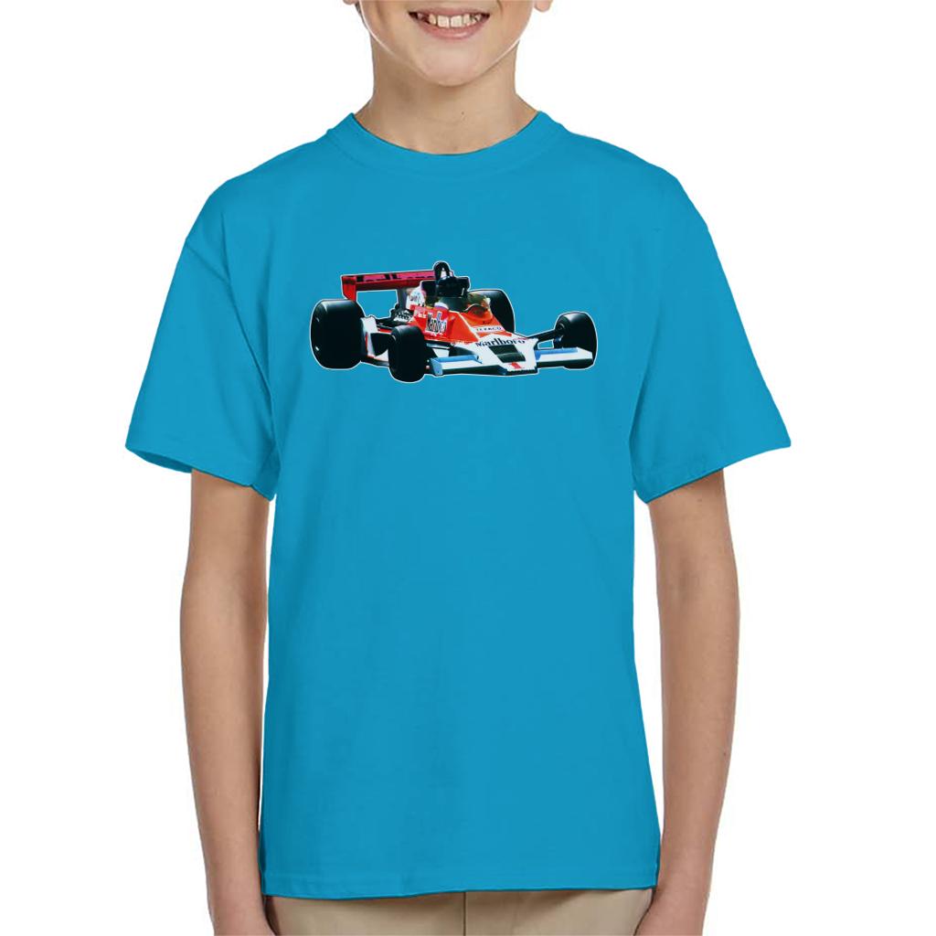 Motorsport Images James Hunt McLaren M26 1977 Kids T-Shirt-ALL + EVERY