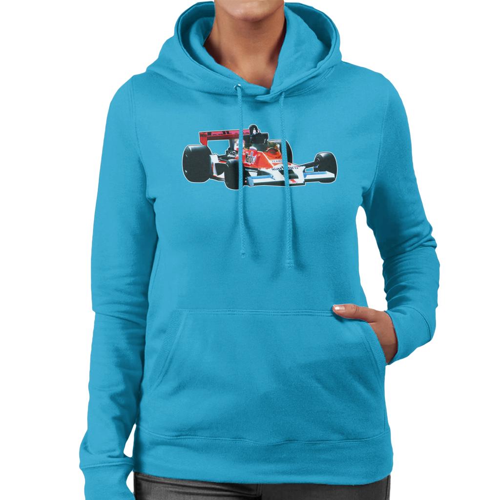 Motorsport Images James Hunt McLaren M26 1977 Women's Hooded Sweatshirt-ALL + EVERY