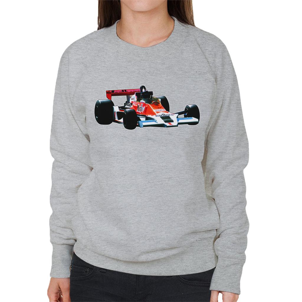 Motorsport Images James Hunt McLaren M26 1977 Women's Sweatshirt-ALL + EVERY