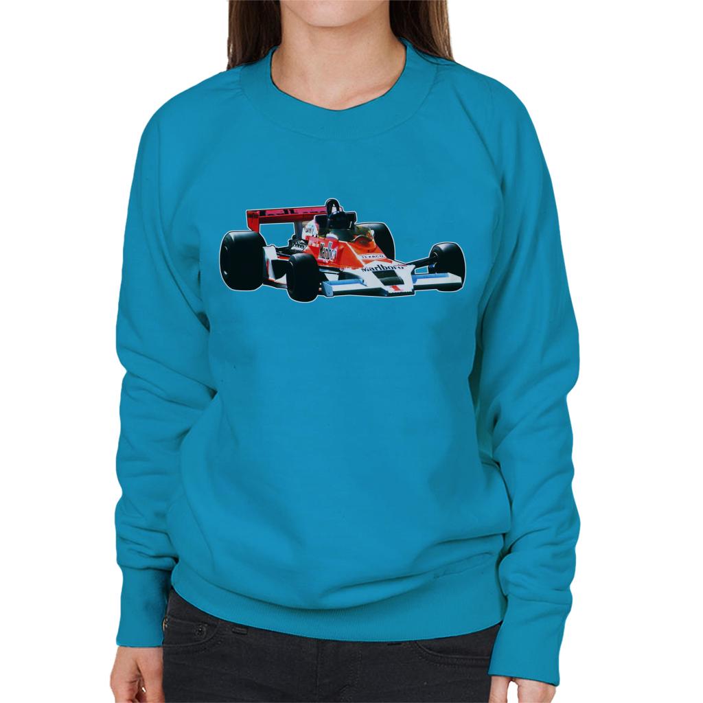 Motorsport Images James Hunt McLaren M26 1977 Women's Sweatshirt-ALL + EVERY