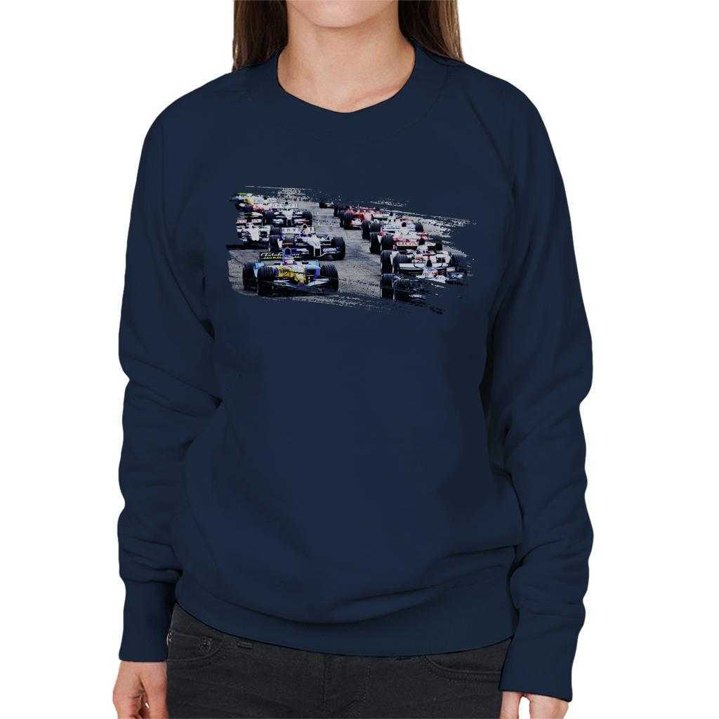 Motorsport Images San Marino GP 2005 Starting Shot Women's Sweatshirt-ALL + EVERY