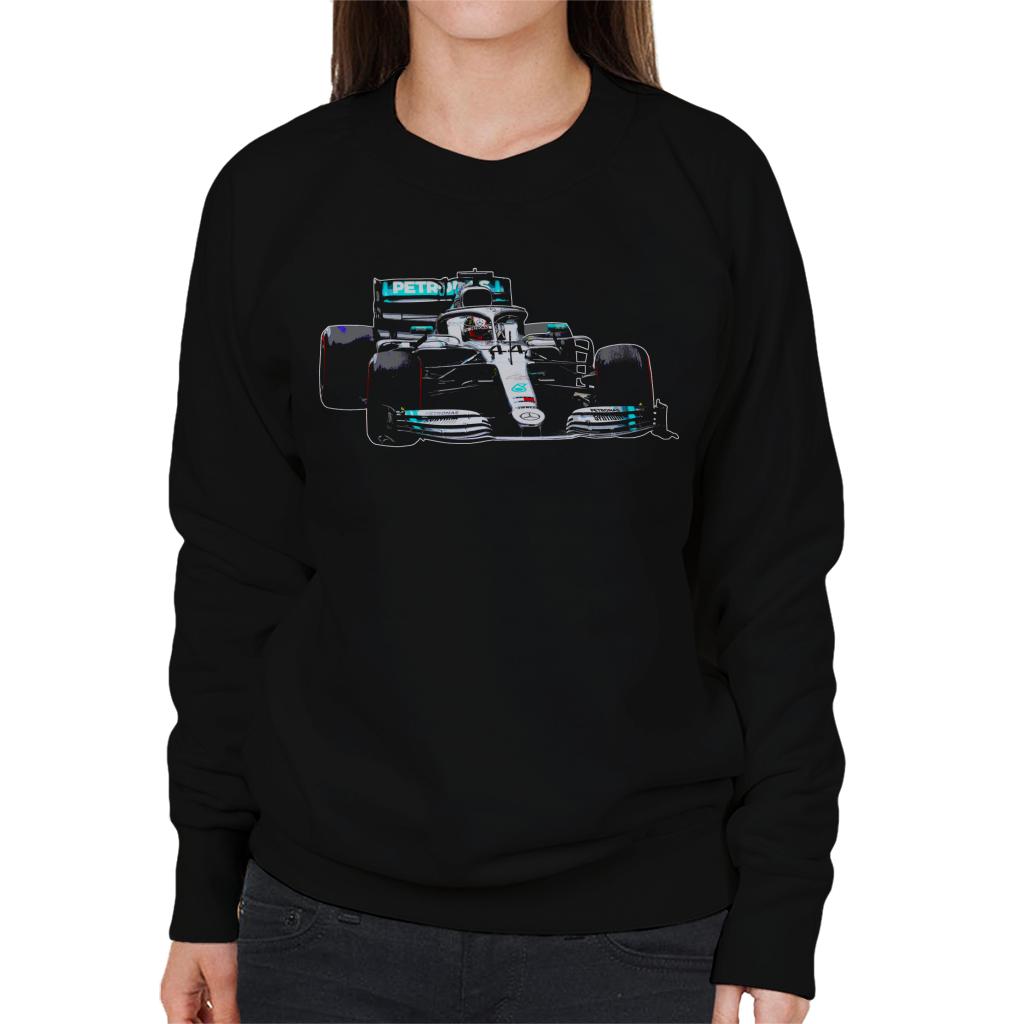 Motorsport Images Lewis Hamilton AMG F1 W10 Monaco GP Women's Sweatshirt-ALL + EVERY