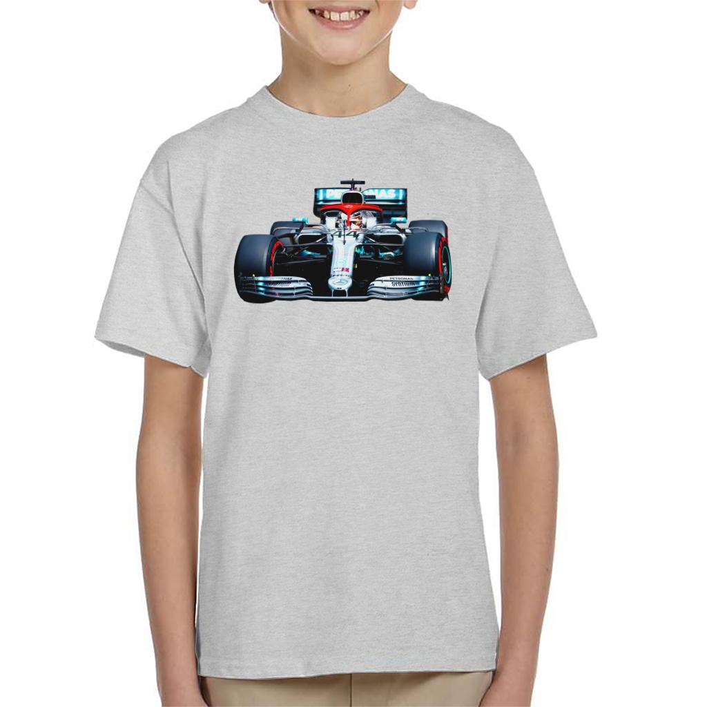 Motorsport Images Lewis Hamilton AMG F1 W10 Monte Carlo Kids T-Shirt-ALL + EVERY