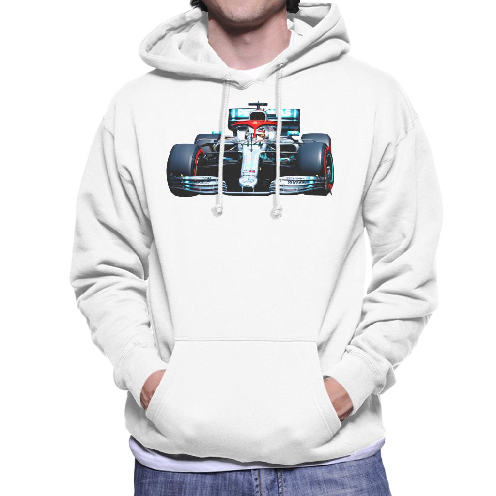 Motorsport Images Lewis Hamilton AMG F1 W10 Monte Carlo Men's Hooded Sweatshirt-ALL + EVERY