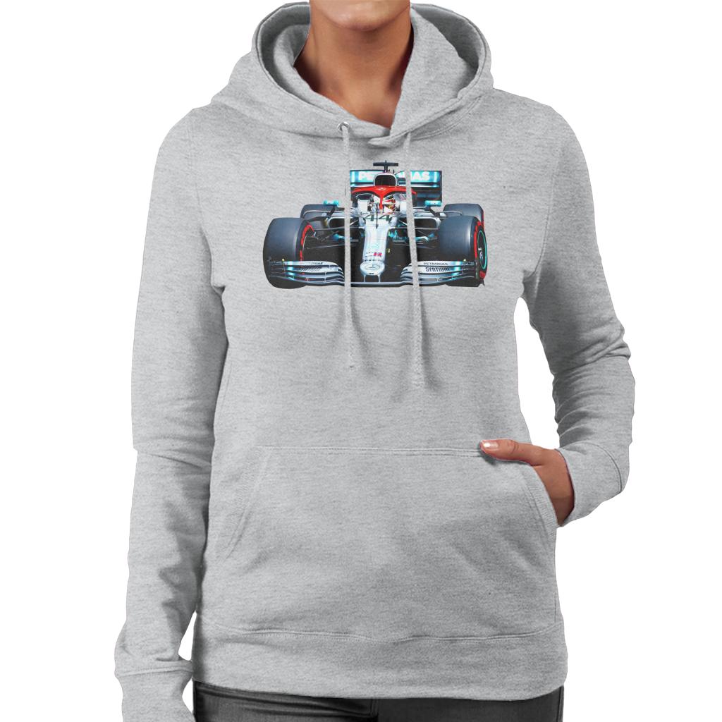 Motorsport Images Lewis Hamilton AMG F1 W10 Monte Carlo Women's Hooded Sweatshirt-ALL + EVERY