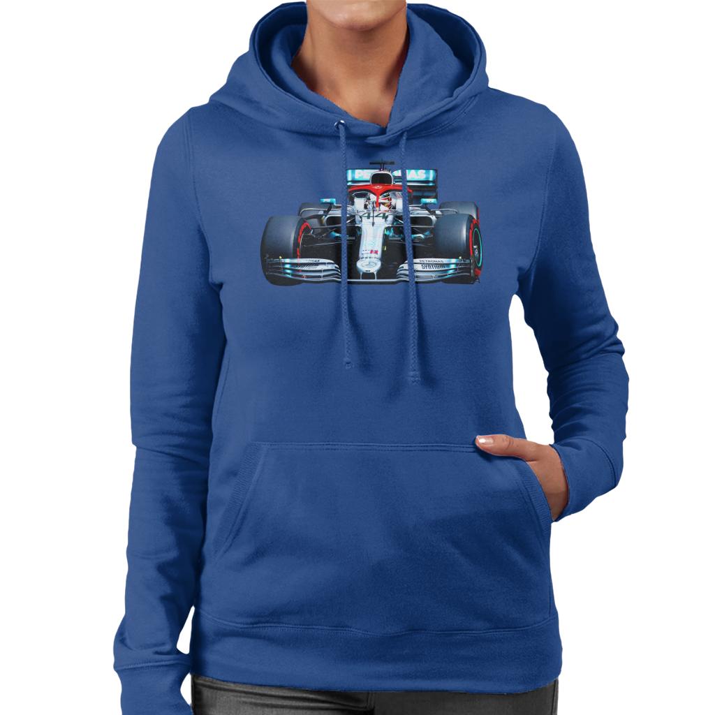 Motorsport Images Lewis Hamilton AMG F1 W10 Monte Carlo Women's Hooded Sweatshirt-ALL + EVERY