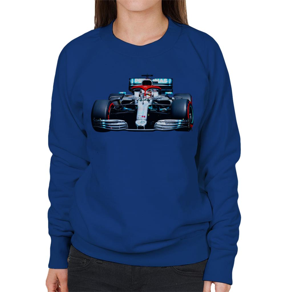 Motorsport Images Lewis Hamilton AMG F1 W10 Monte Carlo Women's Sweatshirt-ALL + EVERY