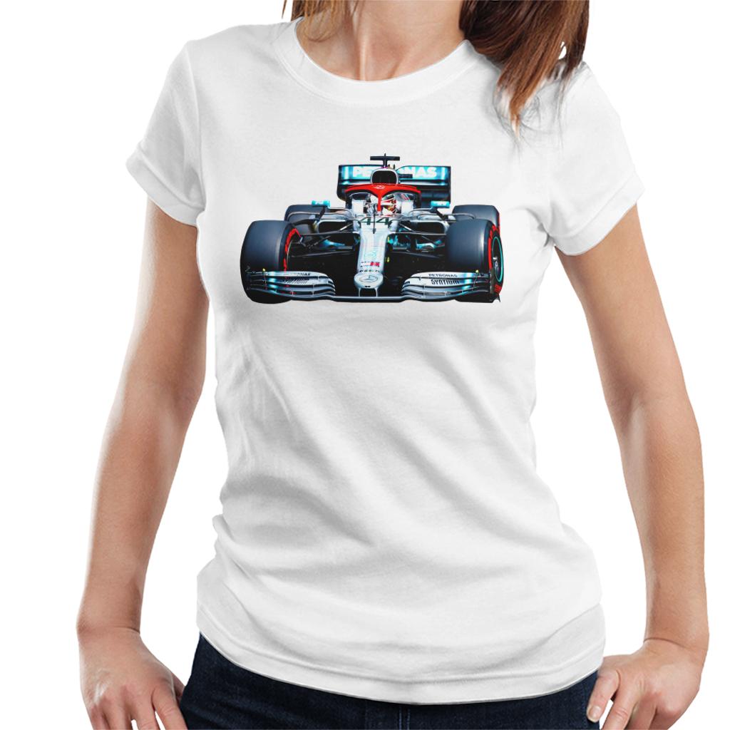 Motorsport Images Lewis Hamilton AMG F1 W10 Monte Carlo Women's T-Shirt-ALL + EVERY