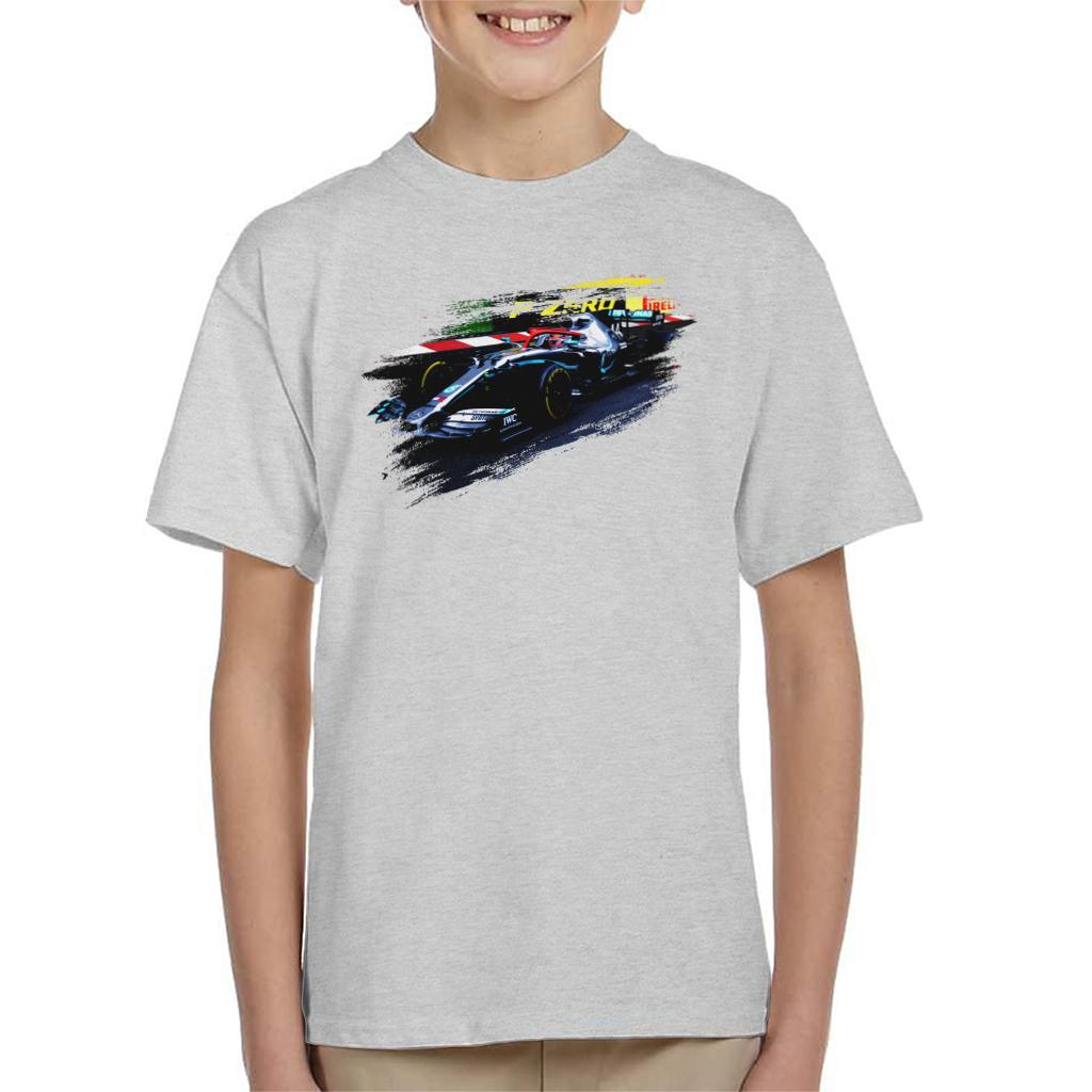 Motorsport Images Lewis Hamilton At Monaco GP AMG F1 W10 Kids T-Shirt-ALL + EVERY