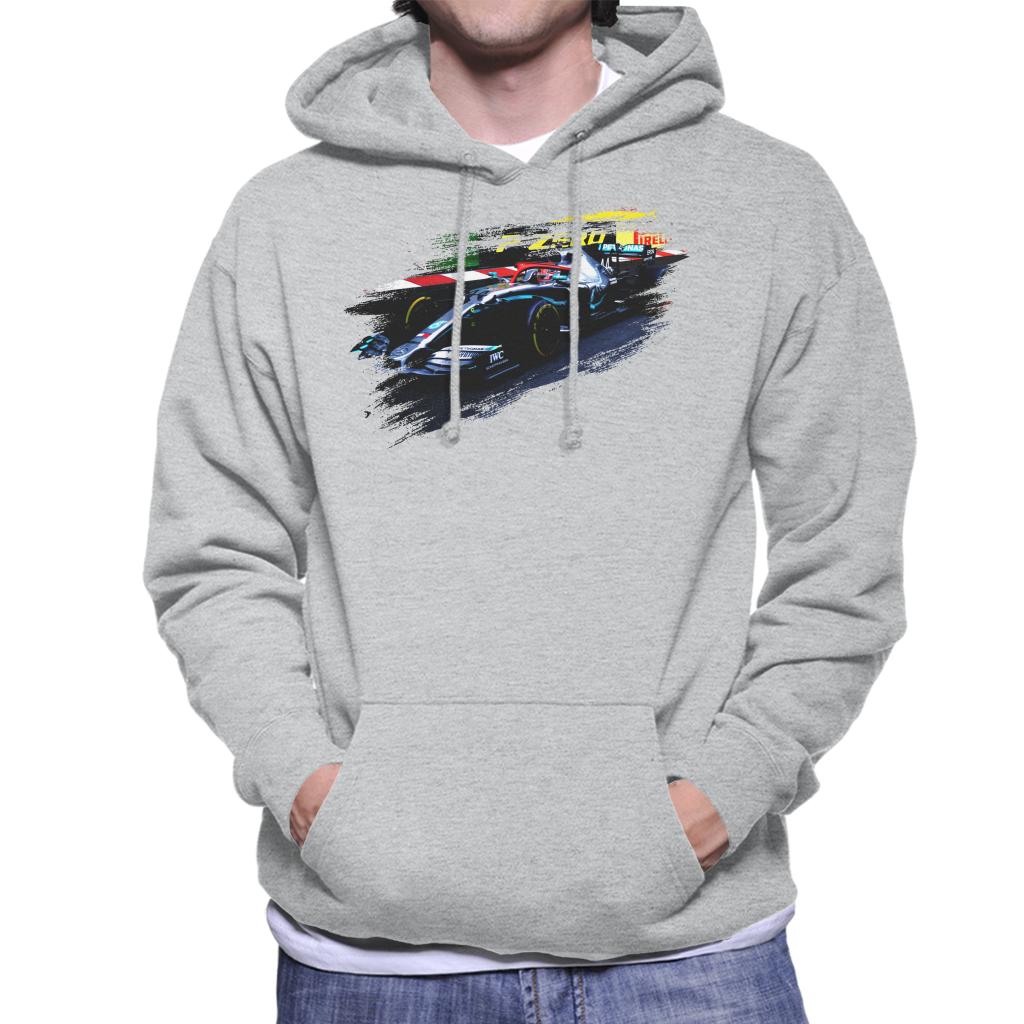 Motorsport Images Lewis Hamilton At Monaco GP AMG F1 W10 Men's Hooded Sweatshirt-ALL + EVERY