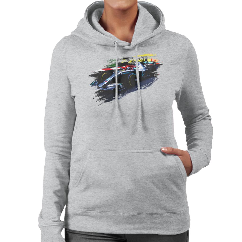 Motorsport Images Lewis Hamilton At Monaco GP AMG F1 W10 Women's Hooded Sweatshirt-ALL + EVERY