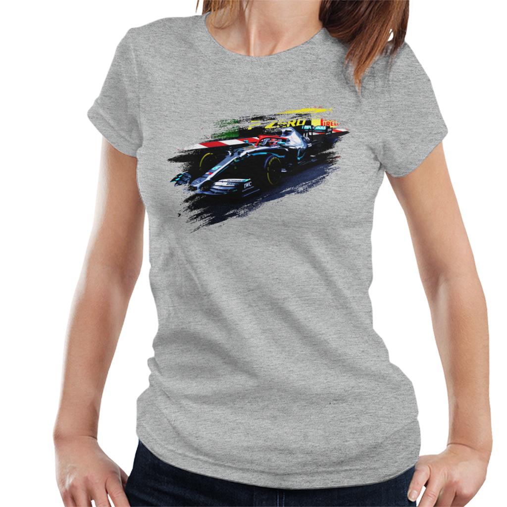 Motorsport Images Lewis Hamilton At Monaco GP AMG F1 W10 Women's T-Shirt-ALL + EVERY