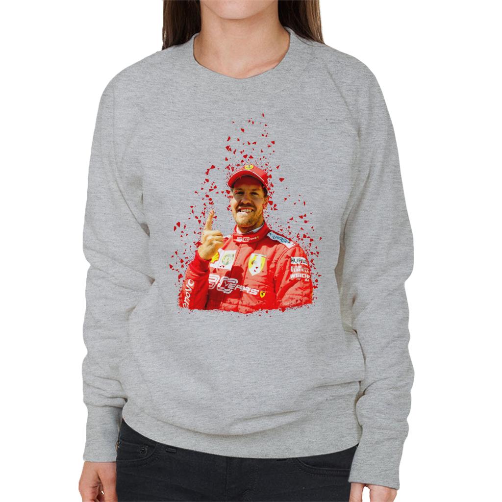 Motorsport Images Sebastian Vettel Pole Position Victory Canadian GP Women's Sweatshirt-ALL + EVERY