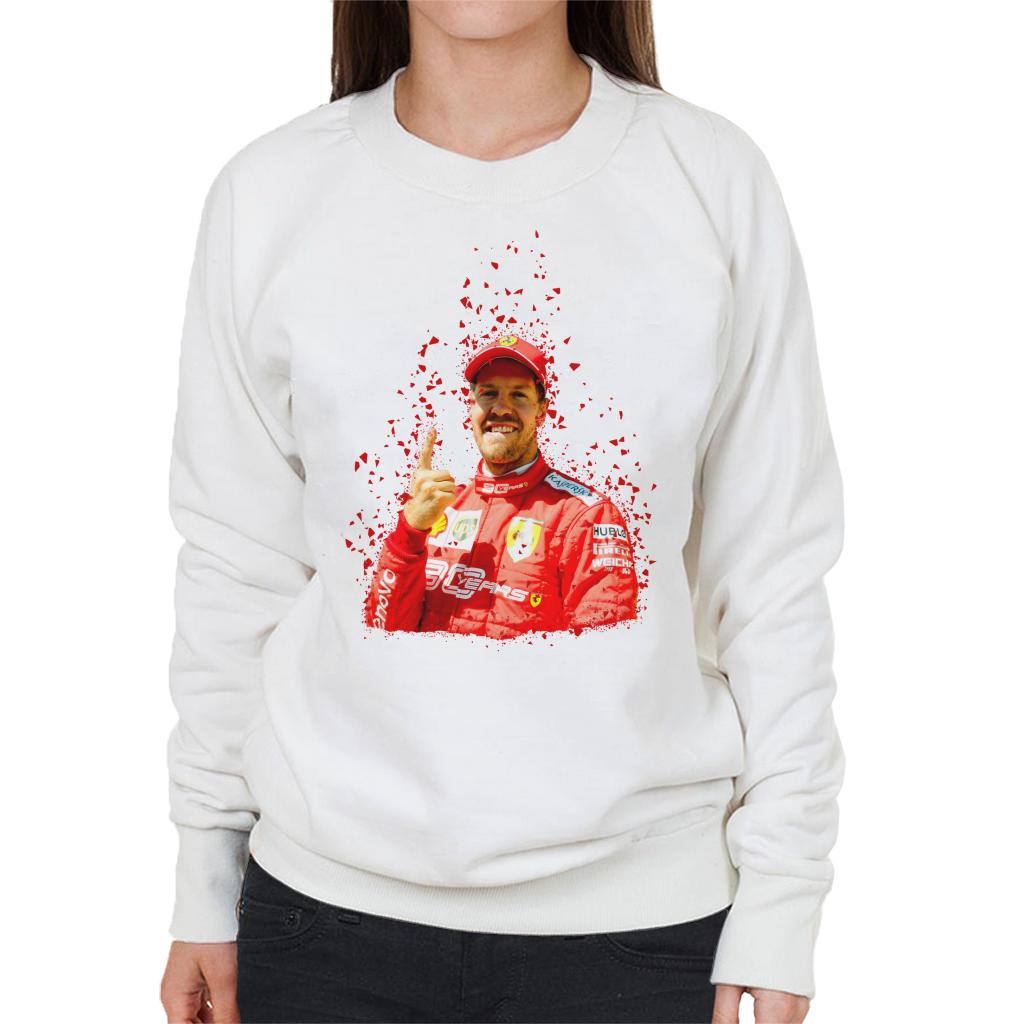 Motorsport Images Sebastian Vettel Pole Position Victory Canadian GP Women's Sweatshirt-ALL + EVERY