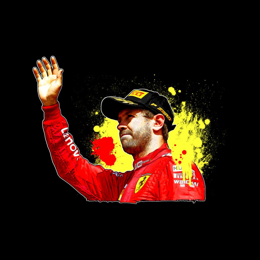 Motorsport Images Sebastian Vettel Podium Celebration Canadian GP Women's T-Shirt-ALL + EVERY