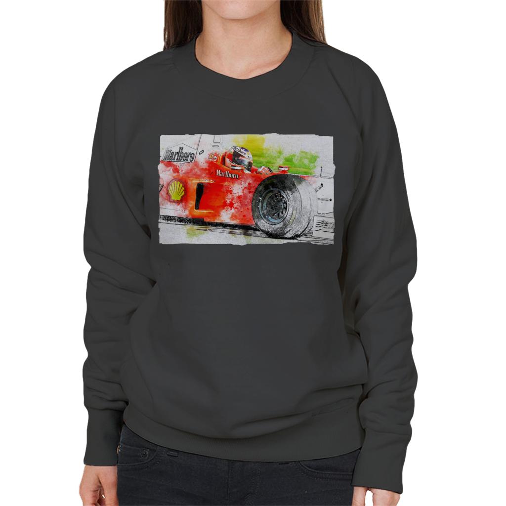 Motorsport Images Michael Schumacher Barcelona Spanish GP Women's Sweatshirt-ALL + EVERY