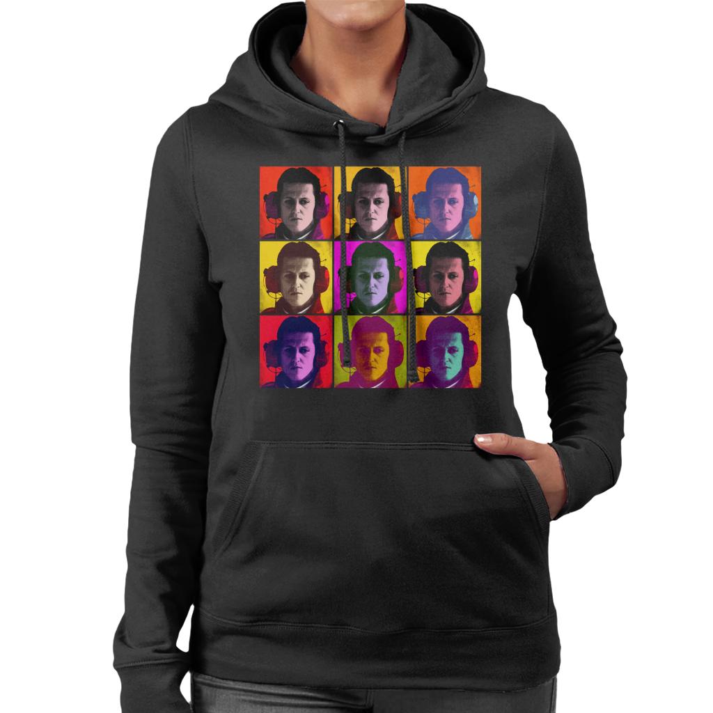 Motorsport Images Michael Schumacher Italian GP Pop Art Women's Hooded Sweatshirt-ALL + EVERY