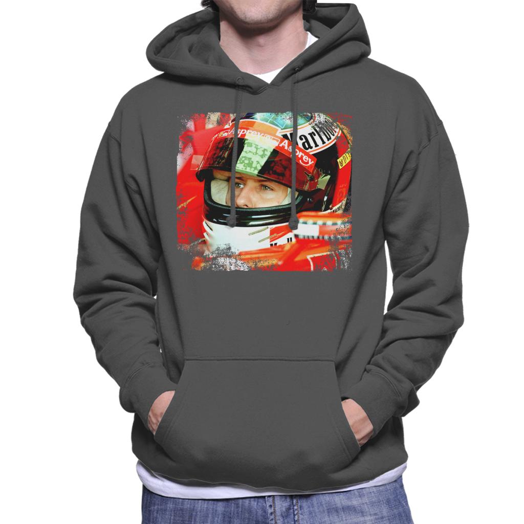 Motorsport Images Michael Schumacher San Marino GP Men's Hooded Sweatshirt-ALL + EVERY