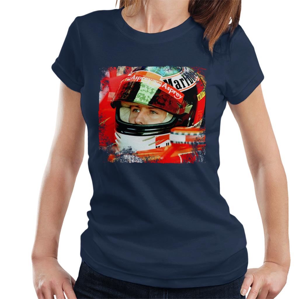 Motorsport Images Michael Schumacher San Marino GP Women's T-Shirt-ALL + EVERY