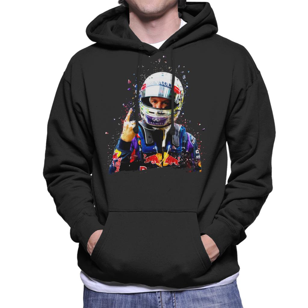 Motorsport Images Sebastian Vettel Interlagos 2013 Men's Hooded Sweatshirt-ALL + EVERY