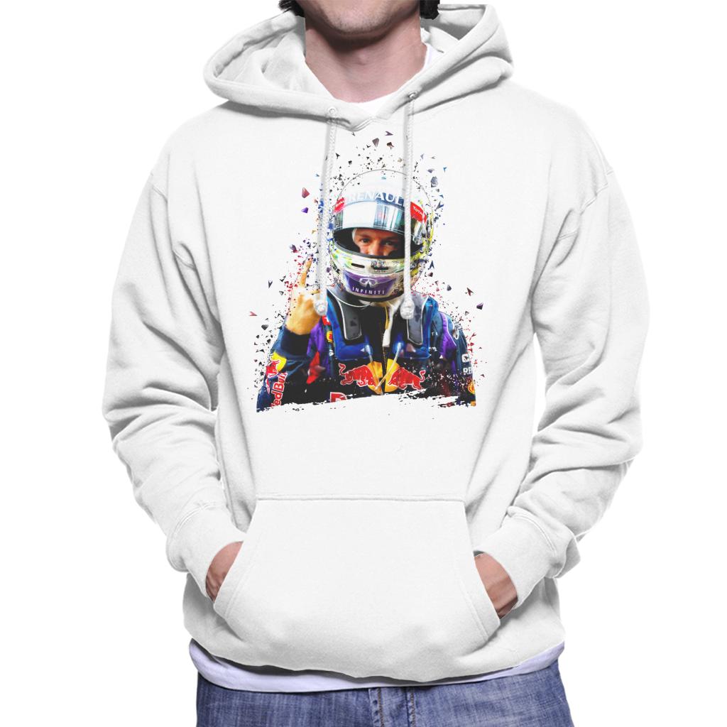 Motorsport Images Sebastian Vettel Interlagos 2013 Men's Hooded Sweatshirt-ALL + EVERY