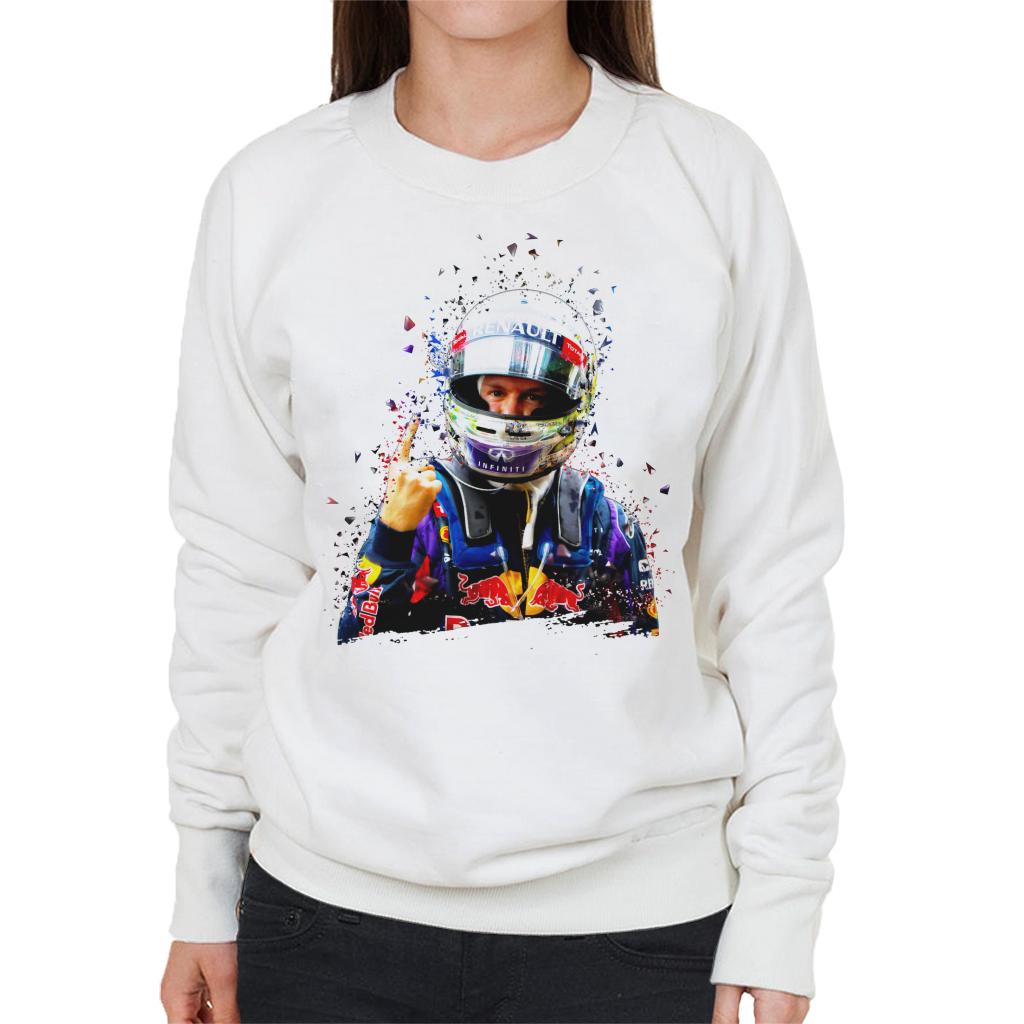 Motorsport Images Sebastian Vettel Interlagos 2013 Women's Sweatshirt-ALL + EVERY