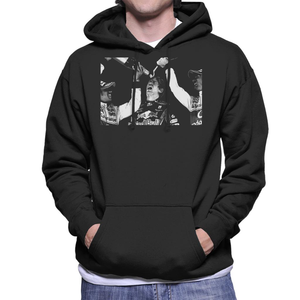 Motorsport Images Sebastian Vettel Yas Marina Circuit 2010 Men's Hooded Sweatshirt-ALL + EVERY