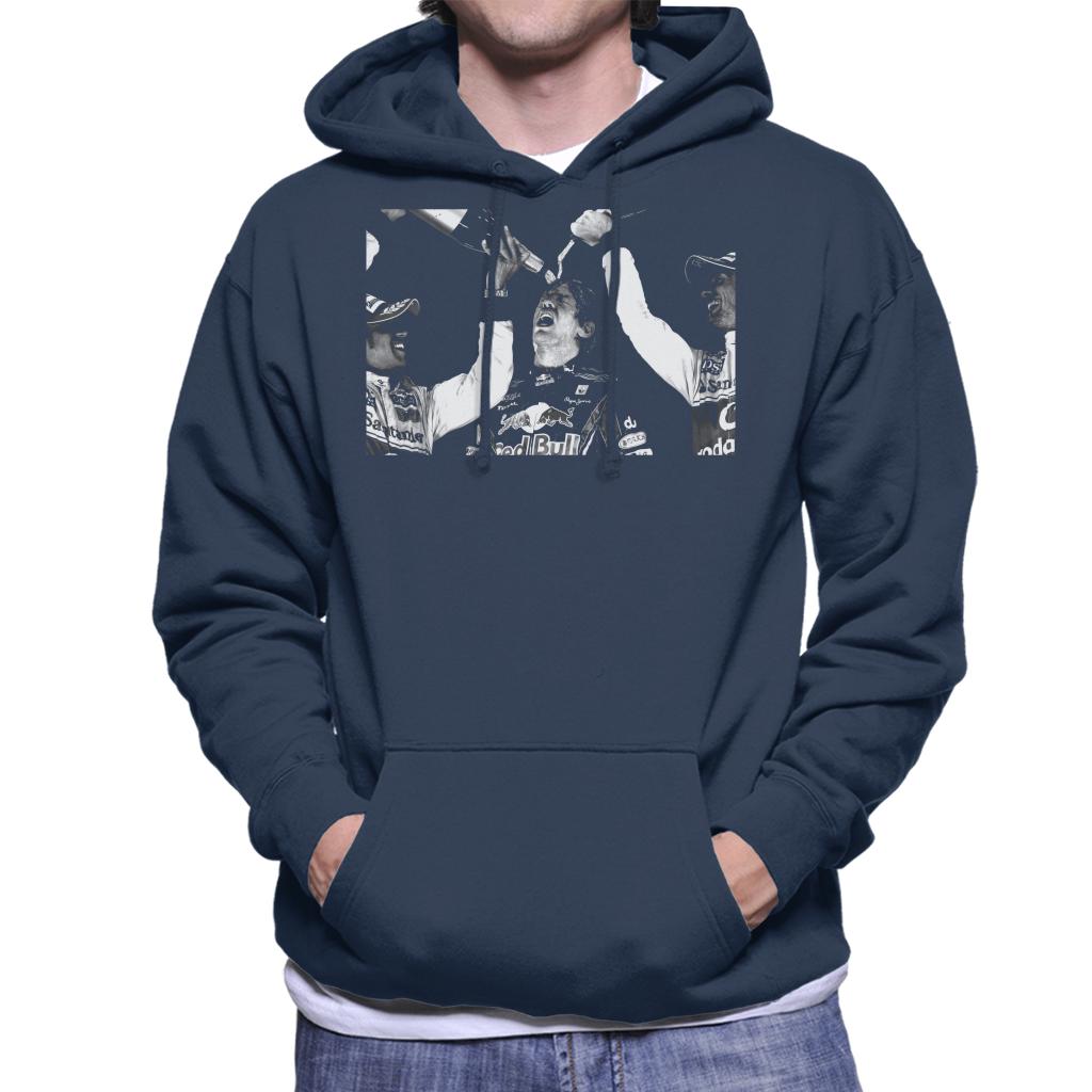 Motorsport Images Sebastian Vettel Yas Marina Circuit 2010 Men's Hooded Sweatshirt-ALL + EVERY