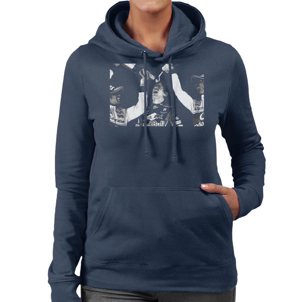 Motorsport Images Sebastian Vettel Yas Marina Circuit 2010 Women's Hooded Sweatshirt-ALL + EVERY