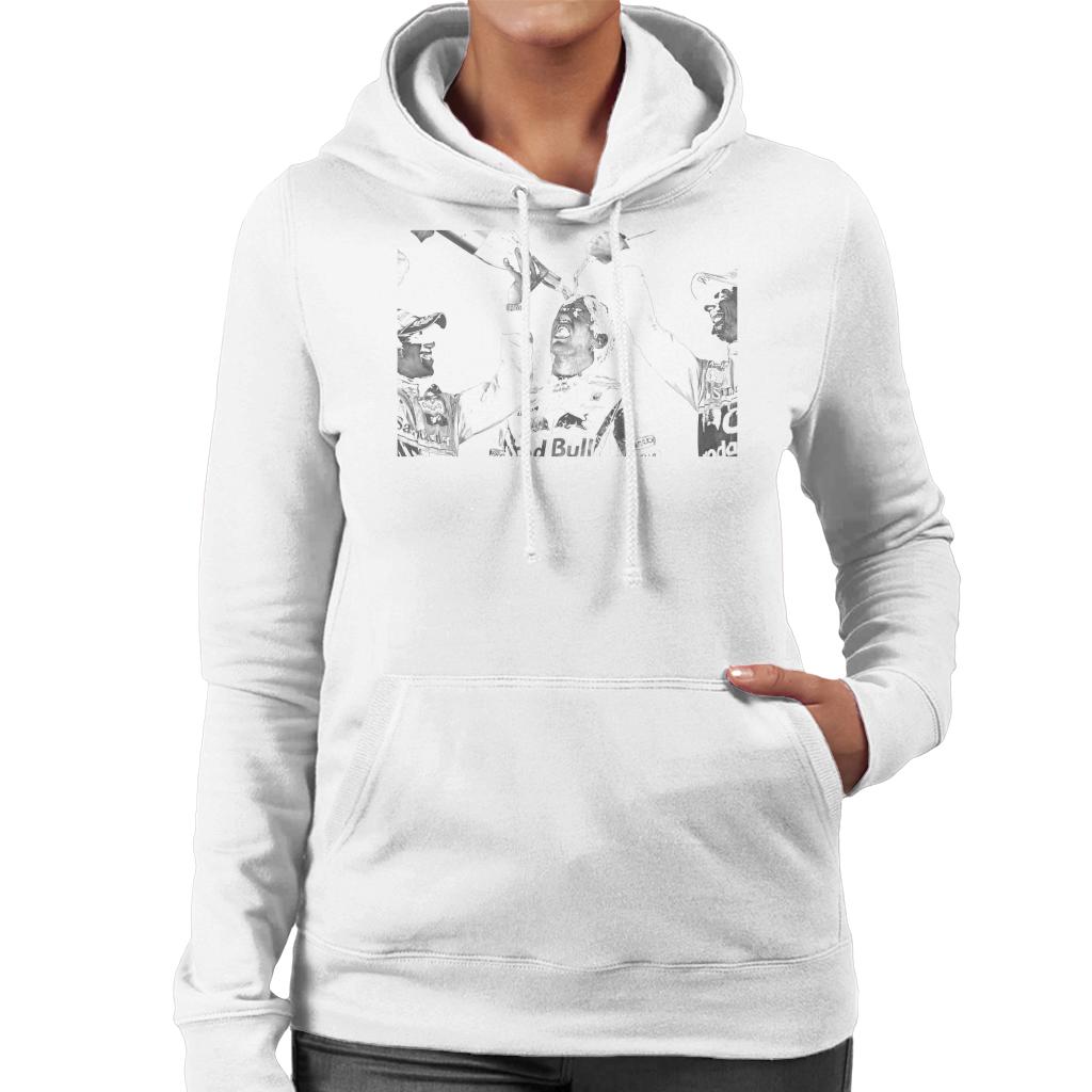 Motorsport Images Sebastian Vettel Yas Marina Circuit 2010 Women's Hooded Sweatshirt-ALL + EVERY