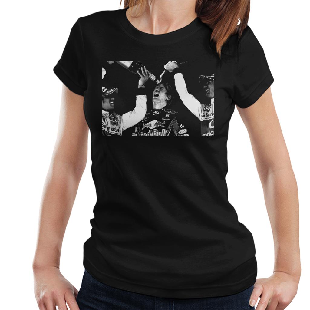 Motorsport Images Sebastian Vettel Yas Marina Circuit 2010 Women's T-Shirt-ALL + EVERY