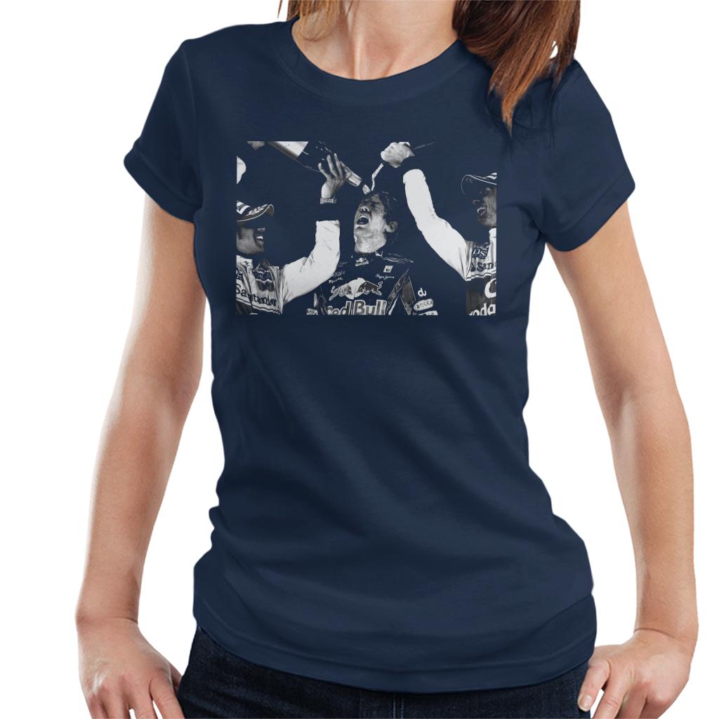 Motorsport Images Sebastian Vettel Yas Marina Circuit 2010 Women's T-Shirt-ALL + EVERY