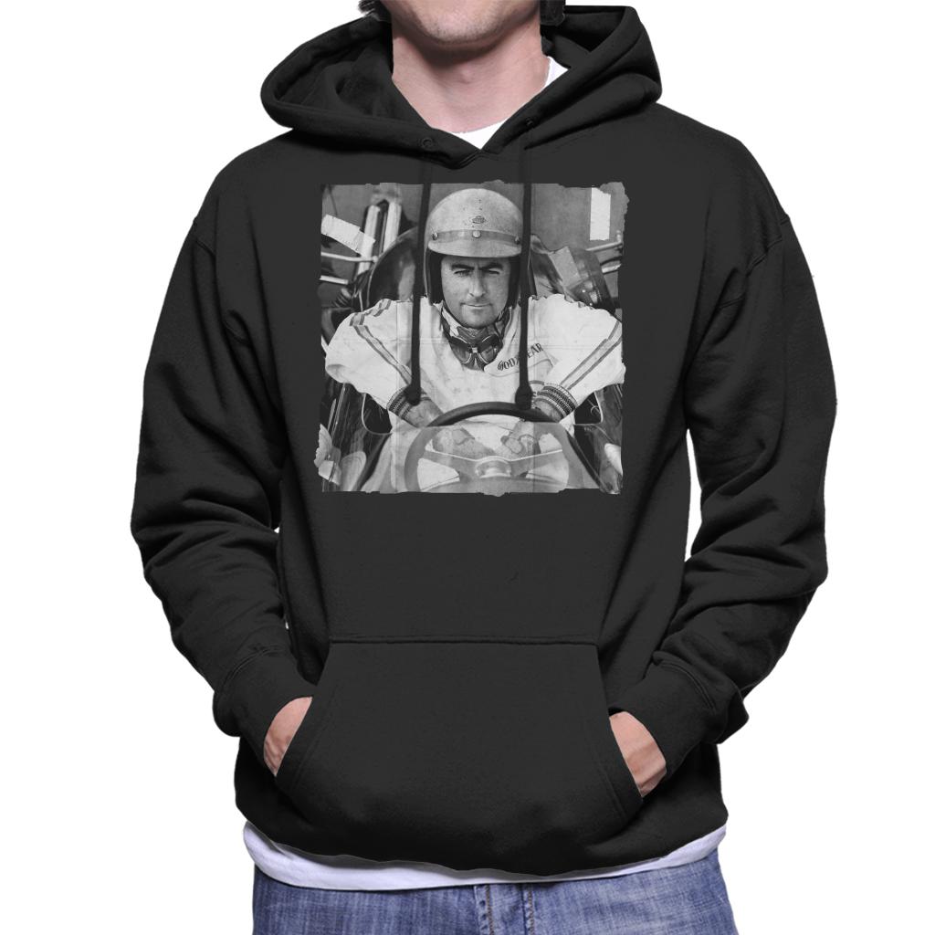 Motorsport Images Jack Brabham 1966 Sunday Mirror Trophy Men's Hooded Sweatshirt-ALL + EVERY