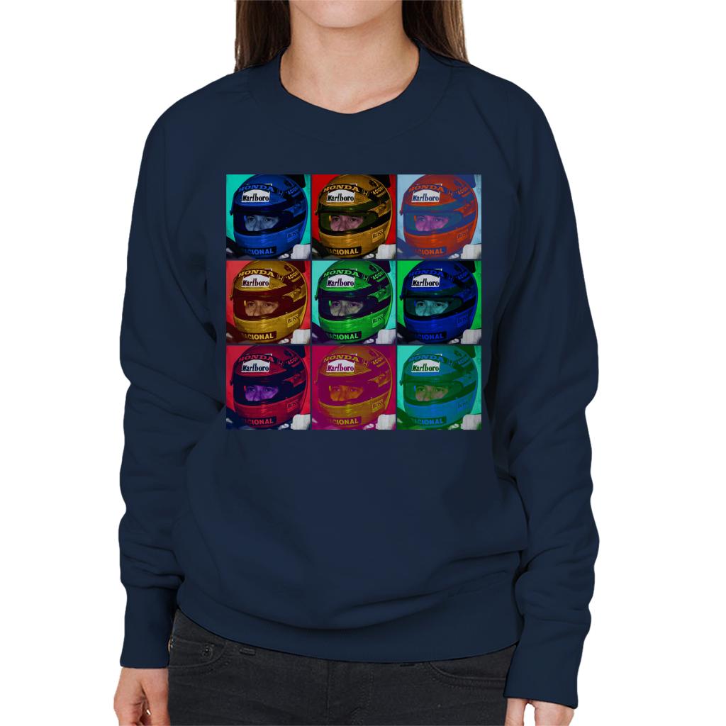 Motorsport Images Ayrton Senna Circuito Estoril 1991 Women's Sweatshirt-ALL + EVERY