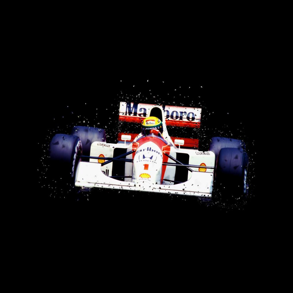 Motorsport Images Ayrton Senna 1992 Mclaren Monaco Men's Hooded Sweatshirt-ALL + EVERY