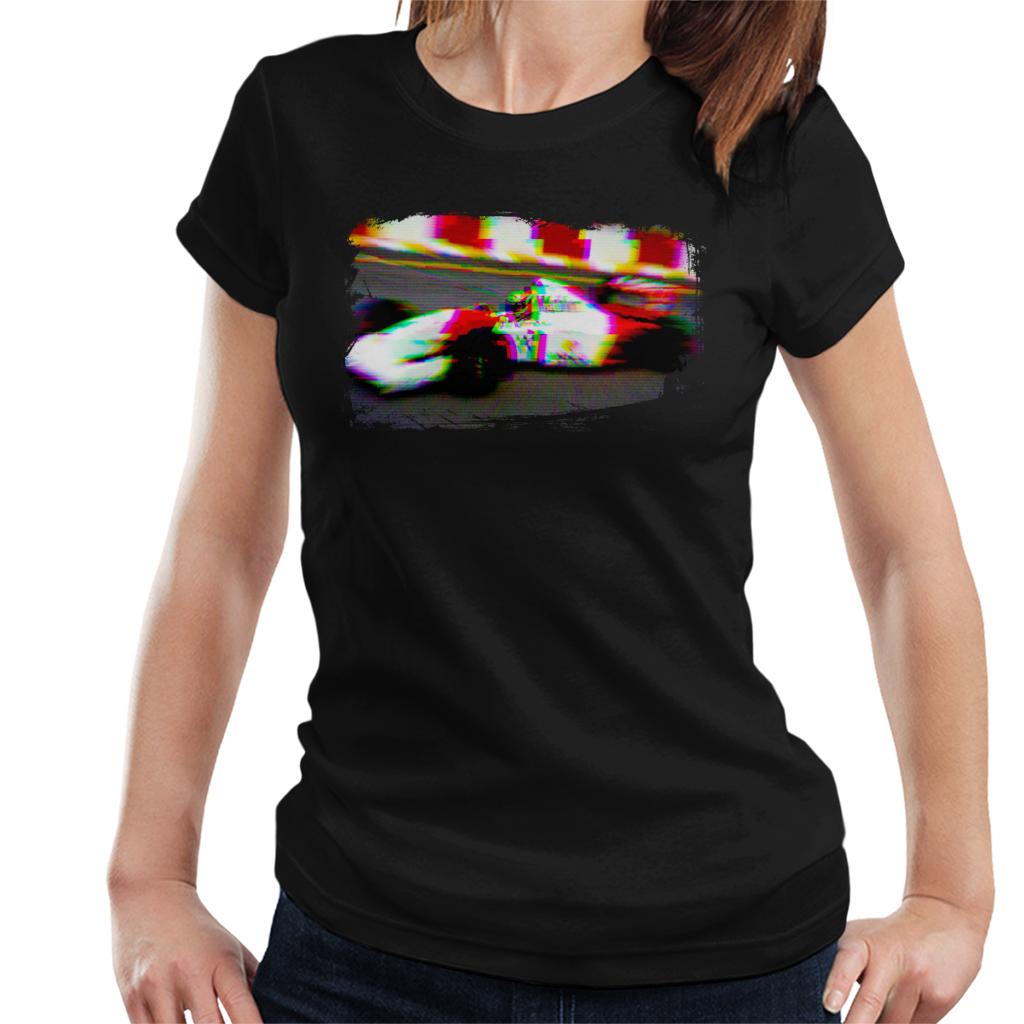 Motorsport Images Ayrton Senna Brazil 1993 Women's T-Shirt-ALL + EVERY