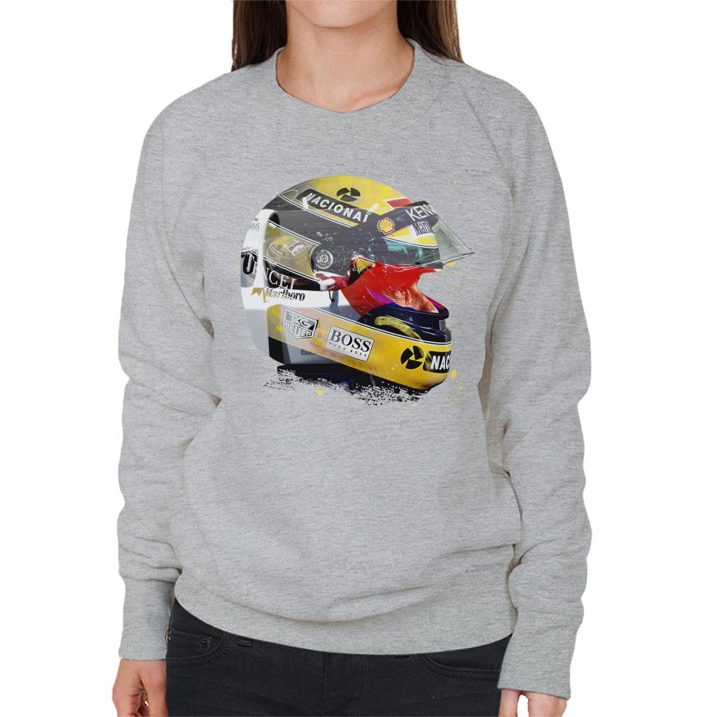 Motorsport Images Ayrton Senna Japanese Grand Prix 1993 Women's Sweatshirt-ALL + EVERY