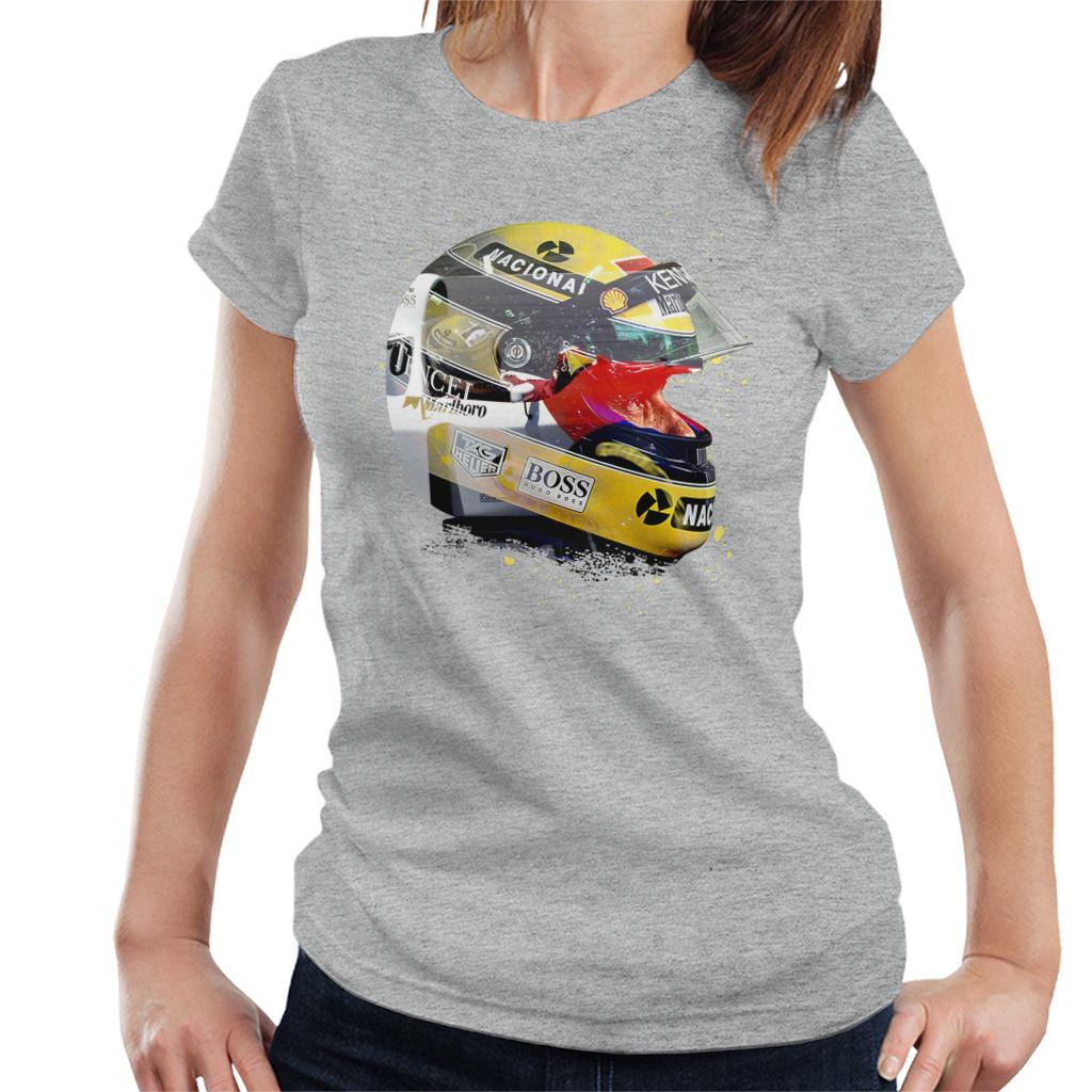 Motorsport Images Ayrton Senna Japanese Grand Prix 1993 Women's T-Shirt-ALL + EVERY