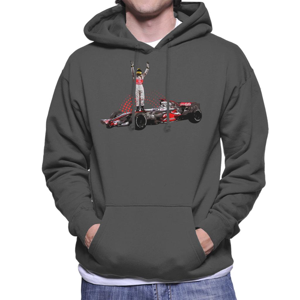 Motorsport Images Lewis Hamilton 2014 Wembley Men's Hooded Sweatshirt-ALL + EVERY