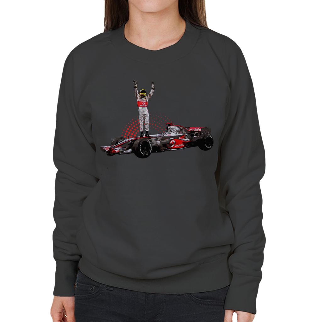 Motorsport Images Lewis Hamilton 2014 Wembley Women's Sweatshirt-ALL + EVERY