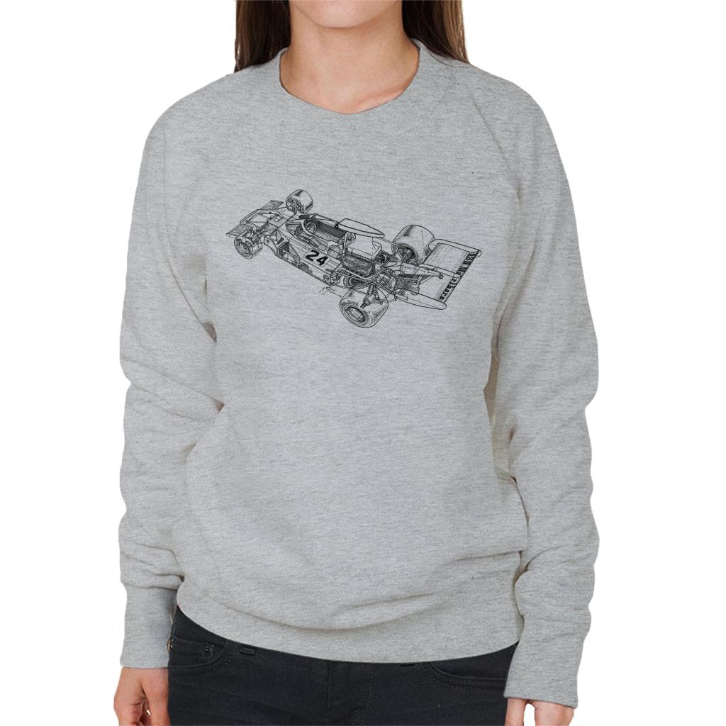 Motorsport Images Iso Marlboro FX3B 1973 Women's Sweatshirt-ALL + EVERY