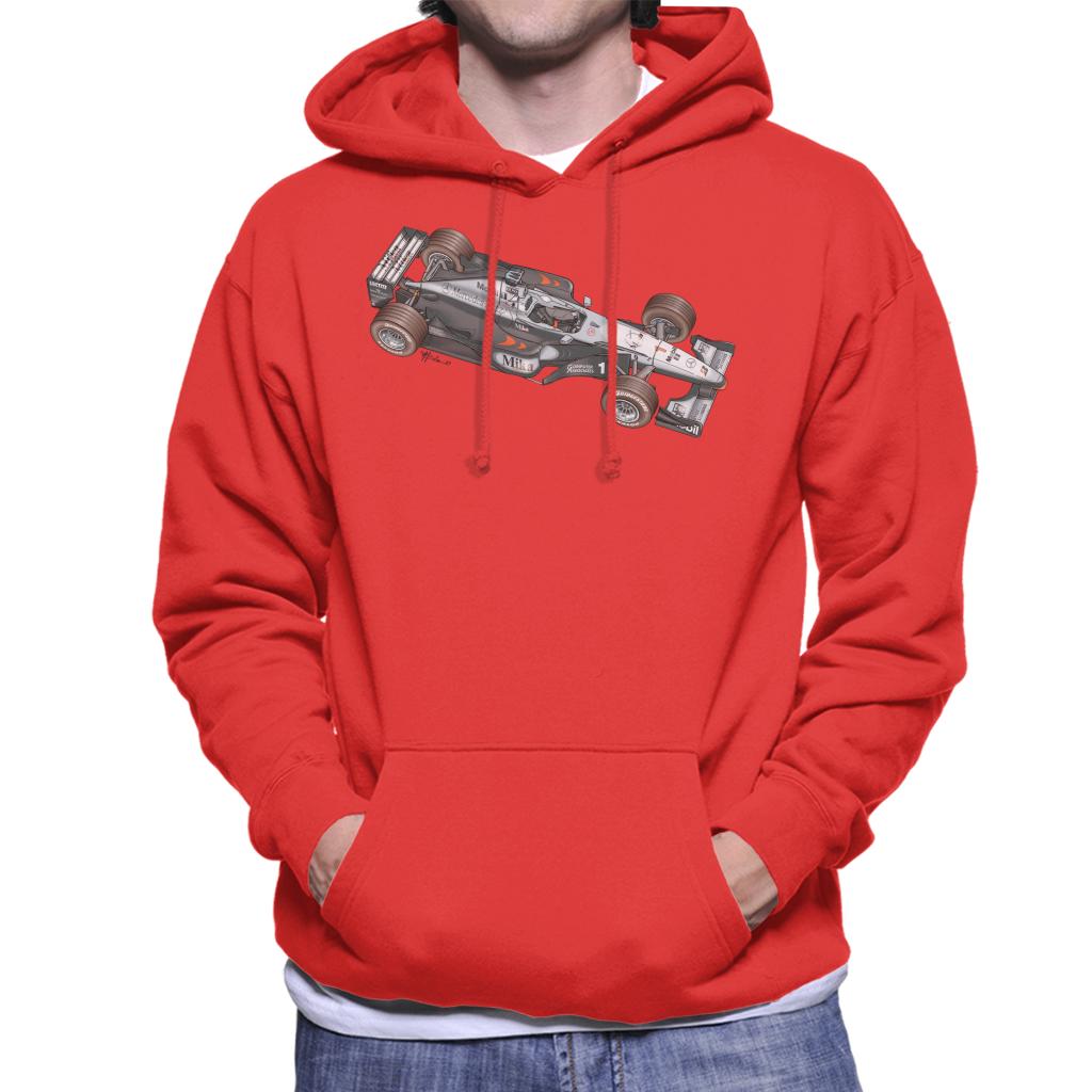 Motorsport Images McLaren MP4 14 Overview Men's Hooded Sweatshirt-ALL + EVERY