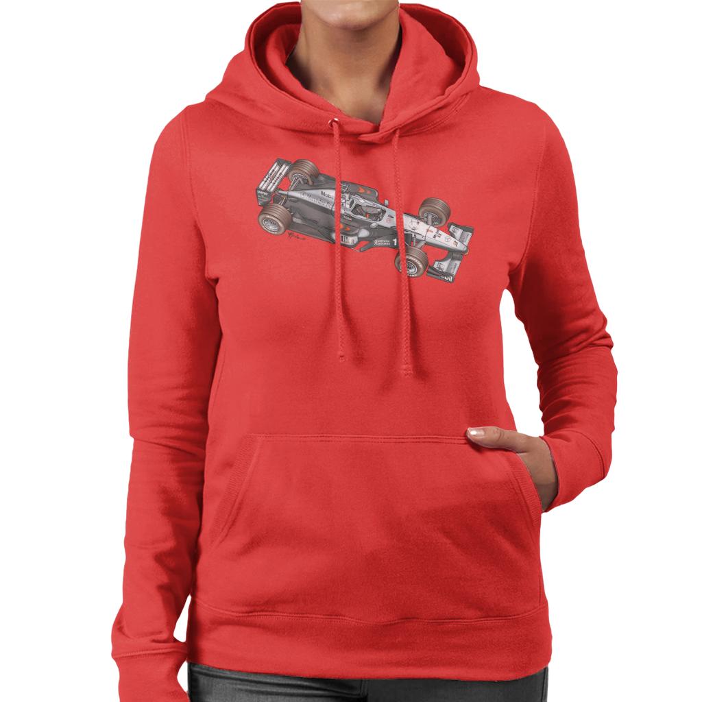 Motorsport Images McLaren MP4 14 Overview Women's Hooded Sweatshirt-ALL + EVERY