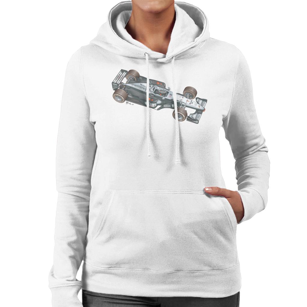 Motorsport Images McLaren MP4 14 Overview Women's Hooded Sweatshirt-ALL + EVERY