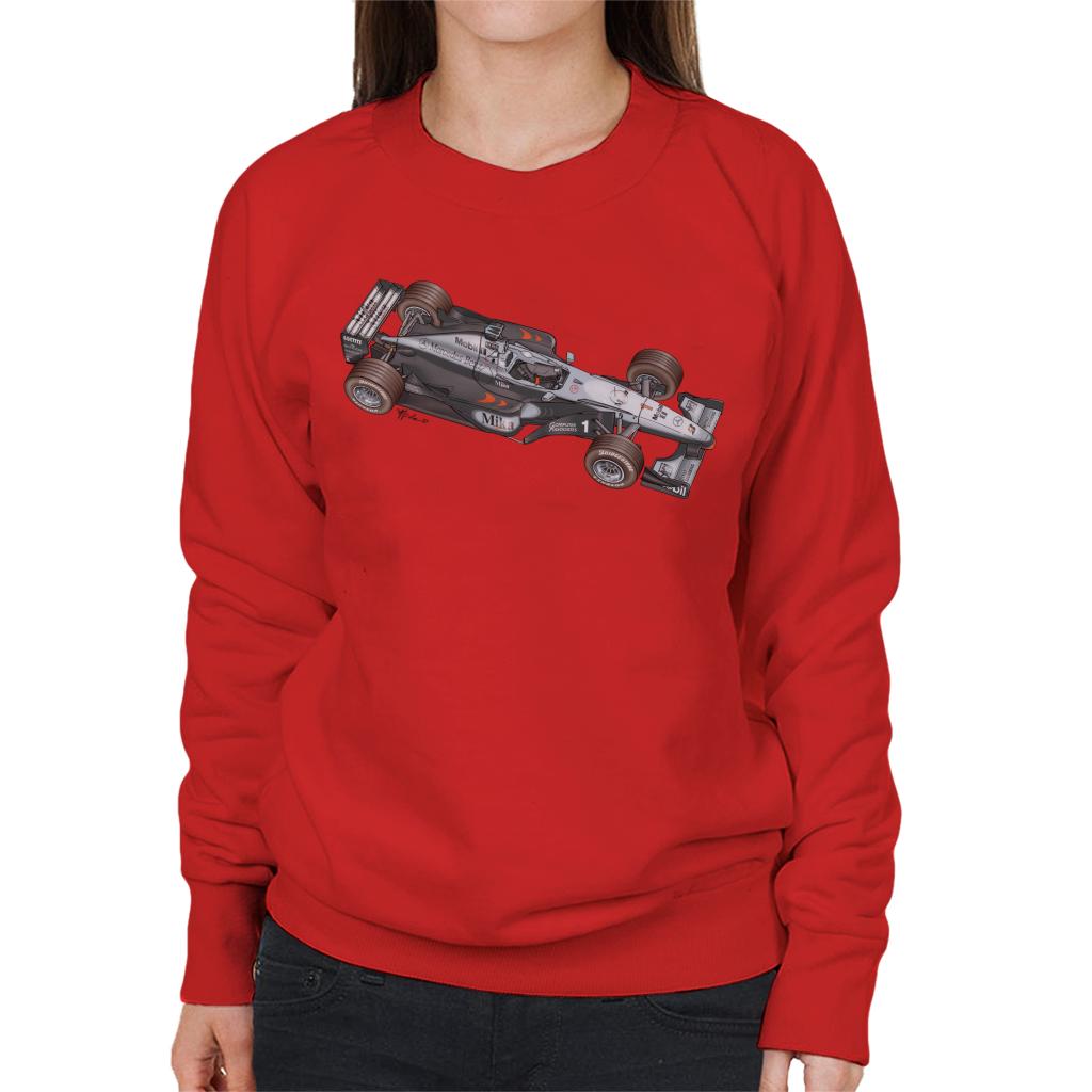 Motorsport Images McLaren MP4 14 Overview Women's Sweatshirt-ALL + EVERY