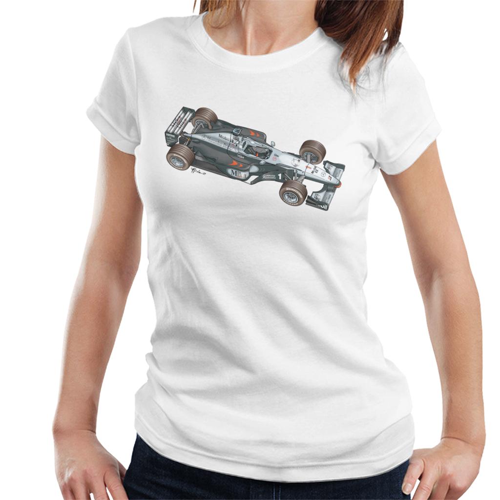 Motorsport Images McLaren MP4 14 Overview Women's T-Shirt-ALL + EVERY