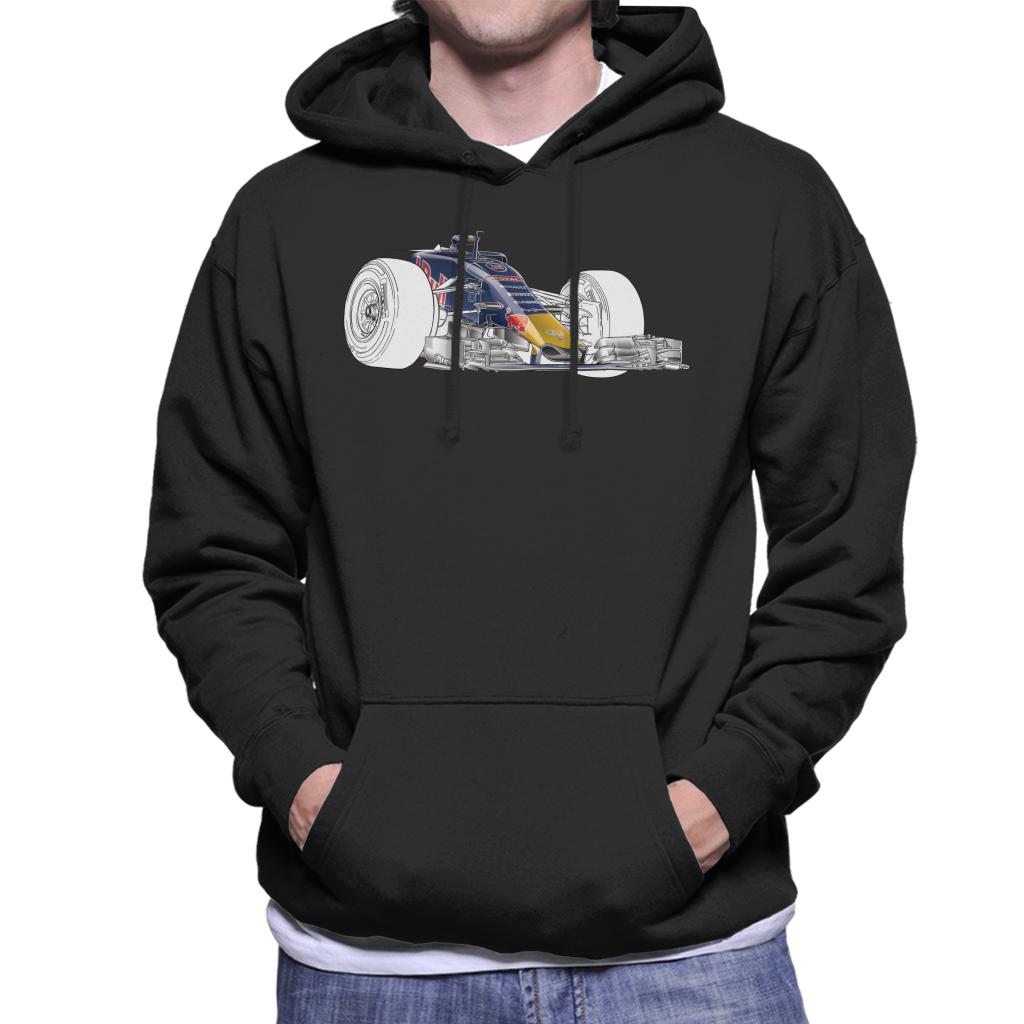 Motorsport Images Red Bull RB11 Nose S Duct Men's Hooded Sweatshirt-ALL + EVERY