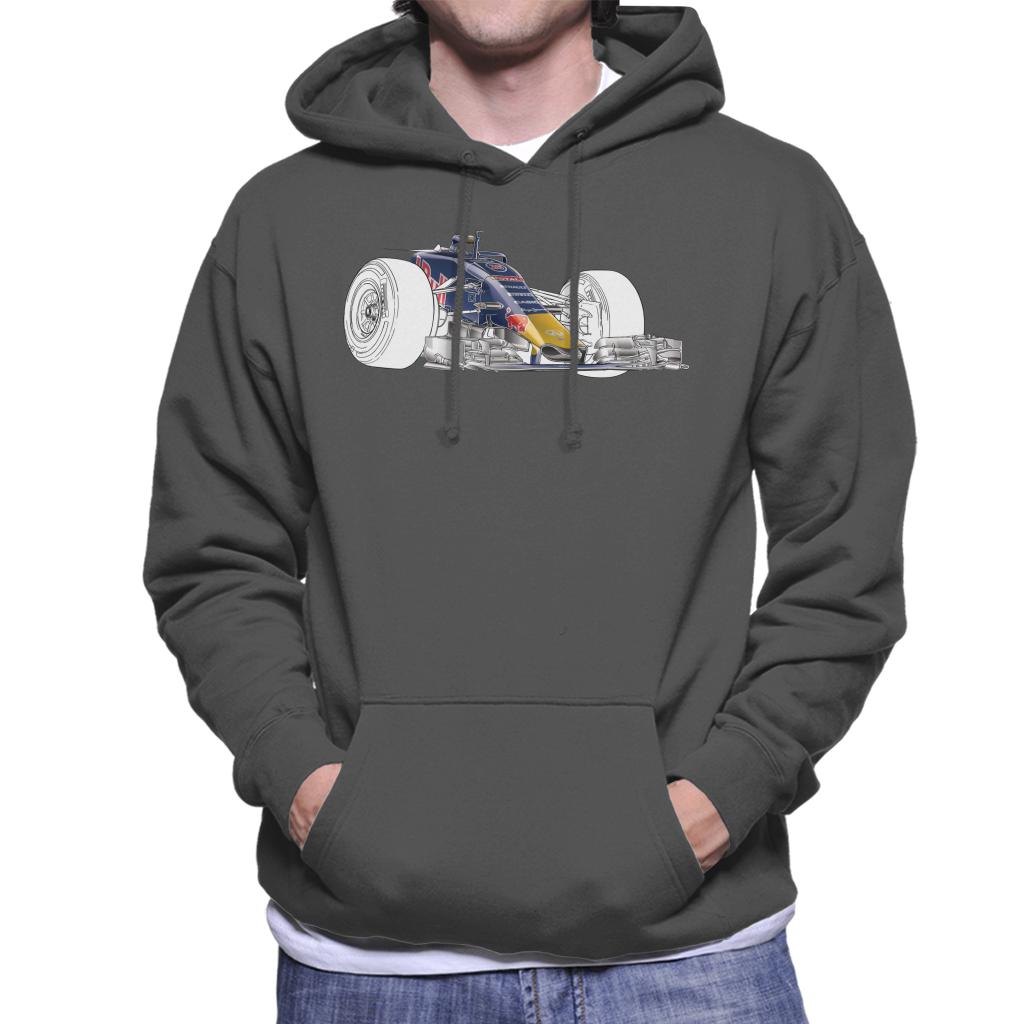 Motorsport Images Red Bull RB11 Nose S Duct Men's Hooded Sweatshirt-ALL + EVERY