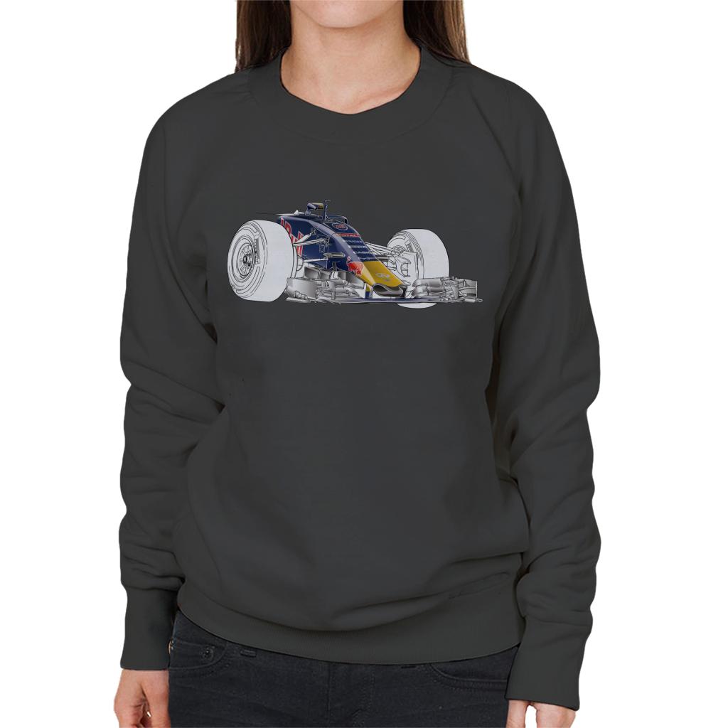 Motorsport Images Red Bull RB11 Nose S Duct Women's Sweatshirt-ALL + EVERY