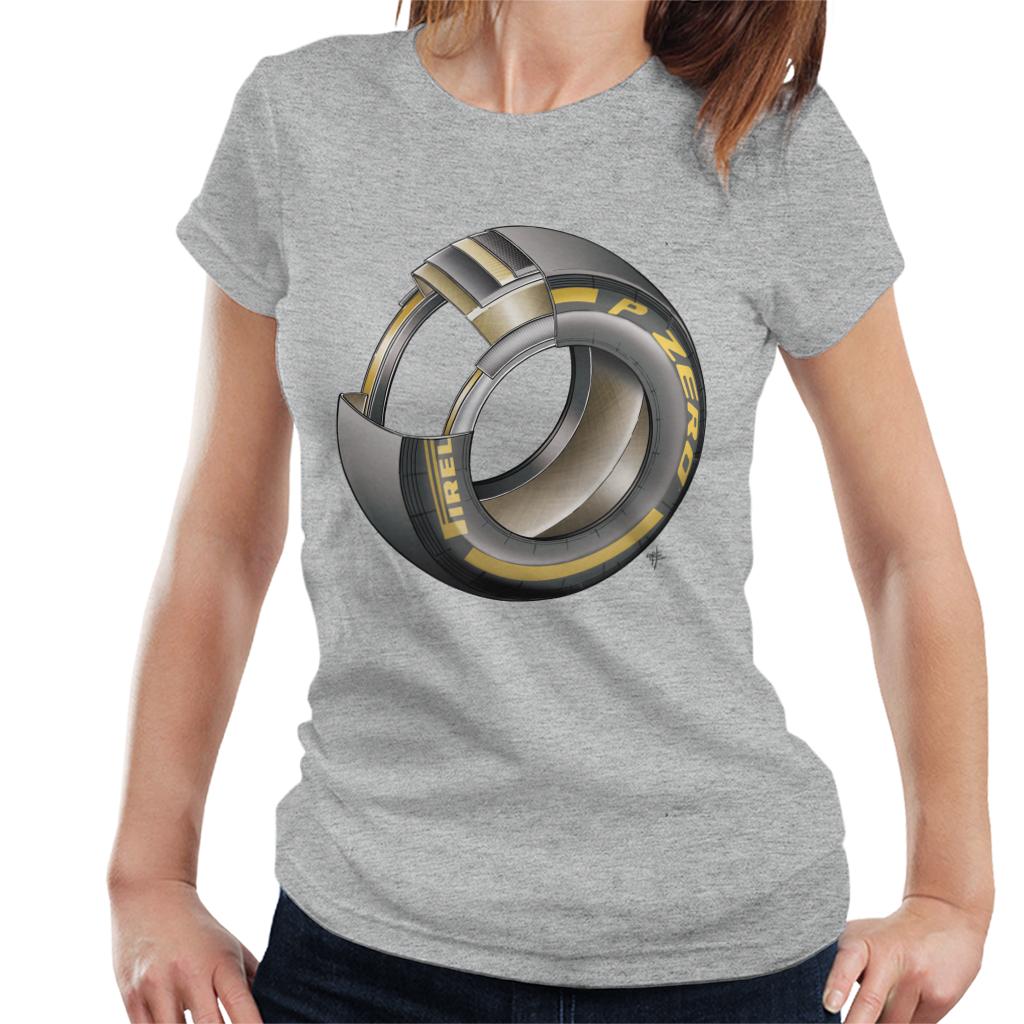 Motorsport Images Tyre Diagram Women's T-Shirt-ALL + EVERY